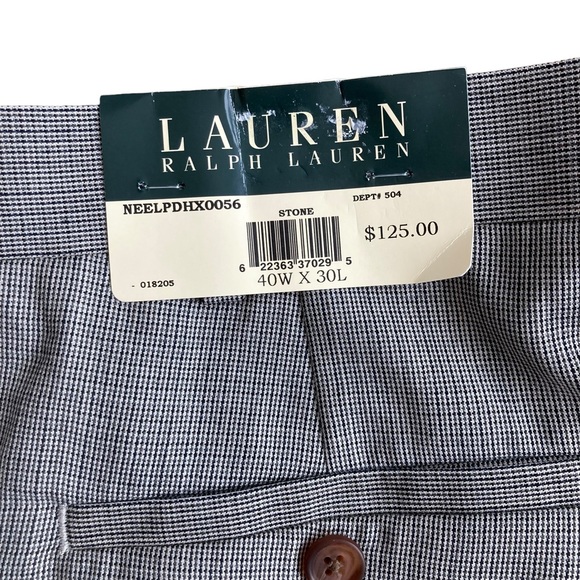Lauren Ralph Lauren Men’s wool pants trousers, Sz 40W x 30L - Picture 7 of 12